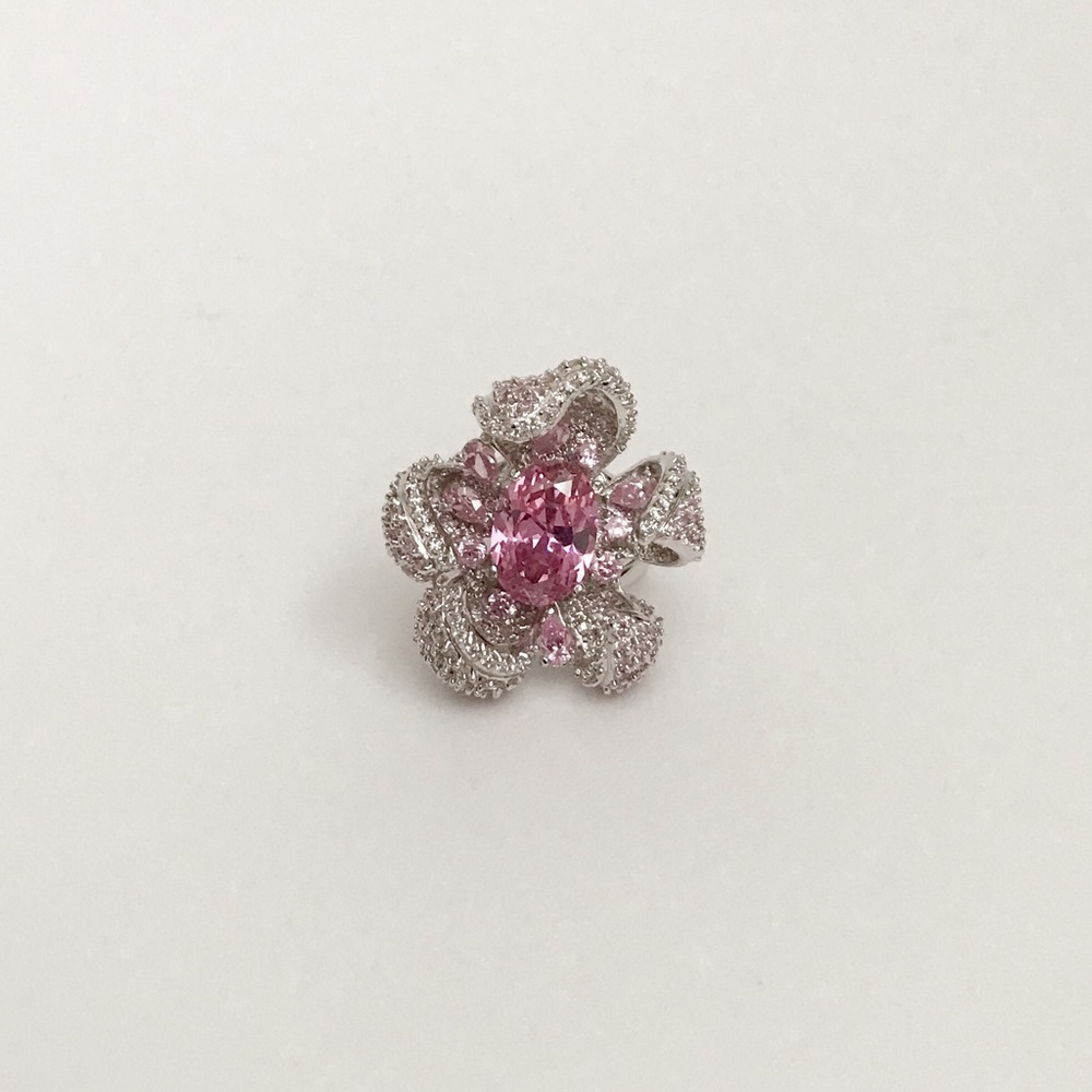 💍🌹 Silver Flower Ring 🌹💍